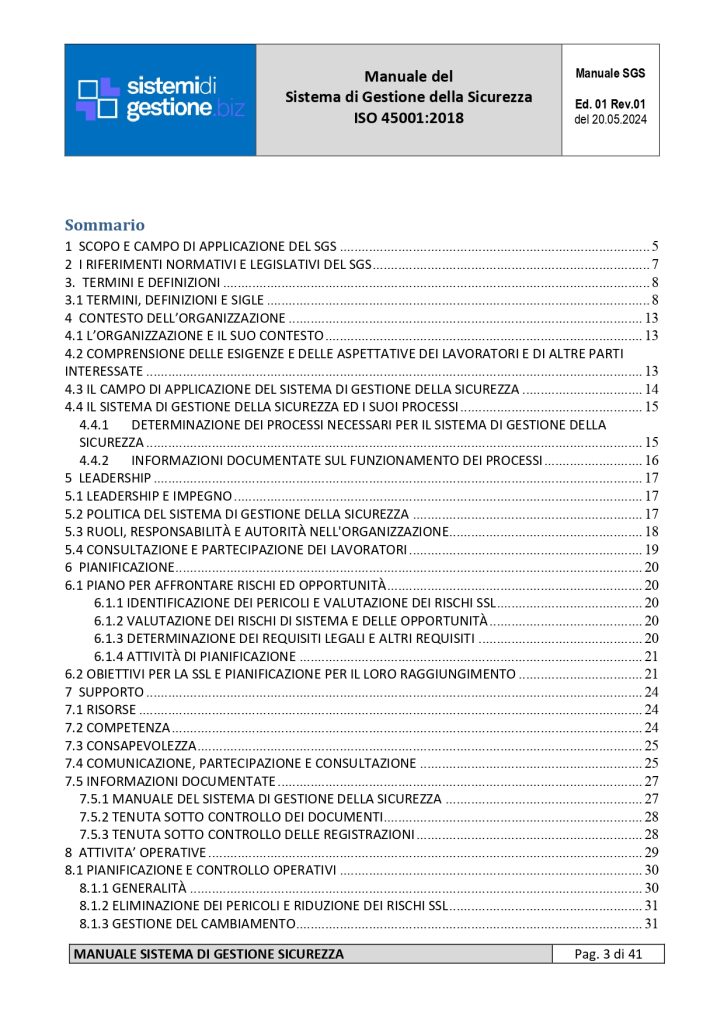 Kit Documentale Sistema Di Gestione Iso Sistemidigestione Biz