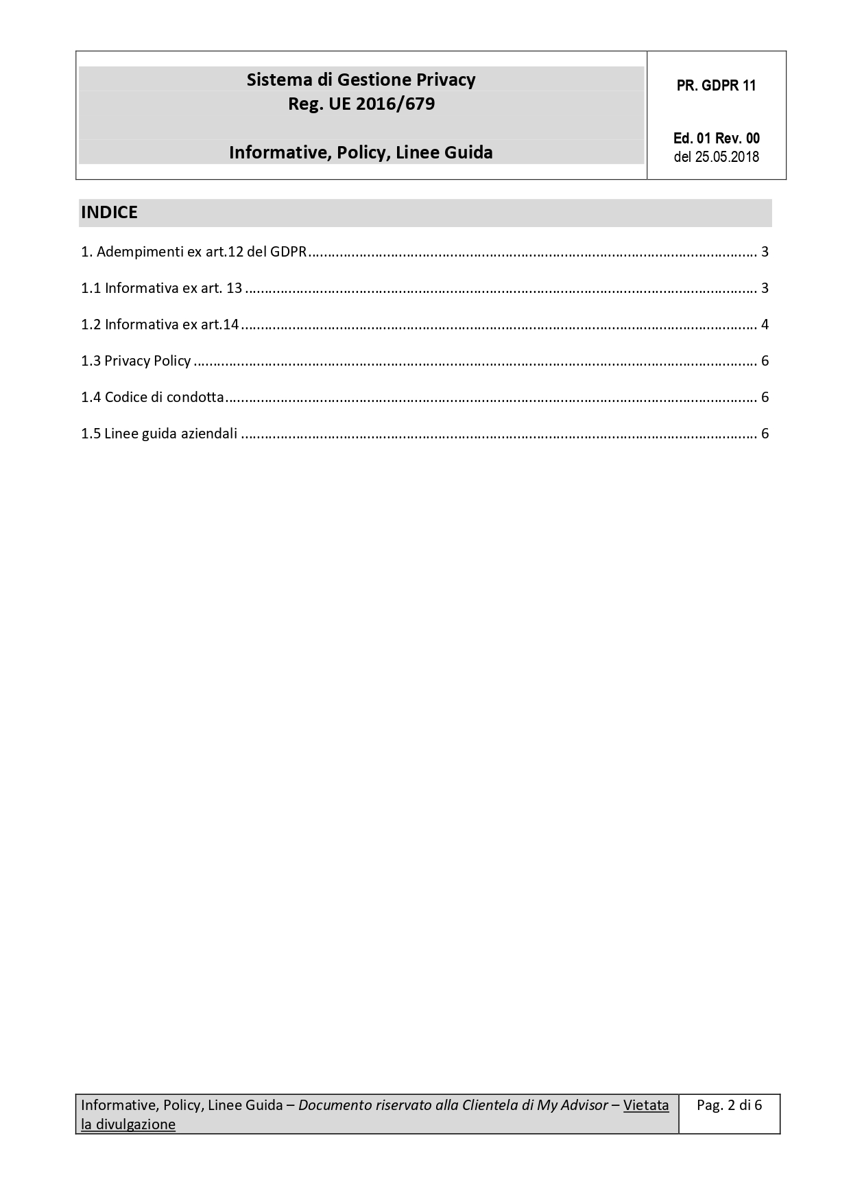 Kit Documentale Sistema di Gestione Privacy GDPR - immagine 5