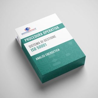 Kit Documentale PROCEDURA ISO 50001 - Analisi Energetica