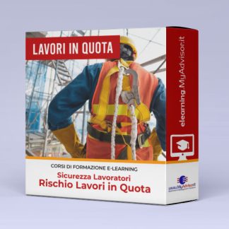 Corso E-learning Formazione Lavoratori – Rischio Lavori in Quota