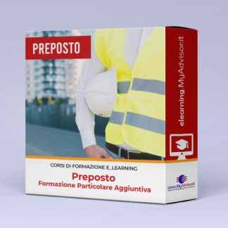 Corso E-learning Formazione Particolare Aggiuntiva Preposto