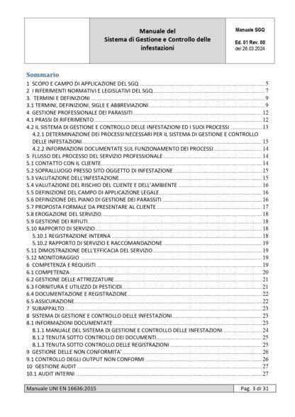 Kit Documentale Sistema di Gestione UNI EN 16636 - immagine 4