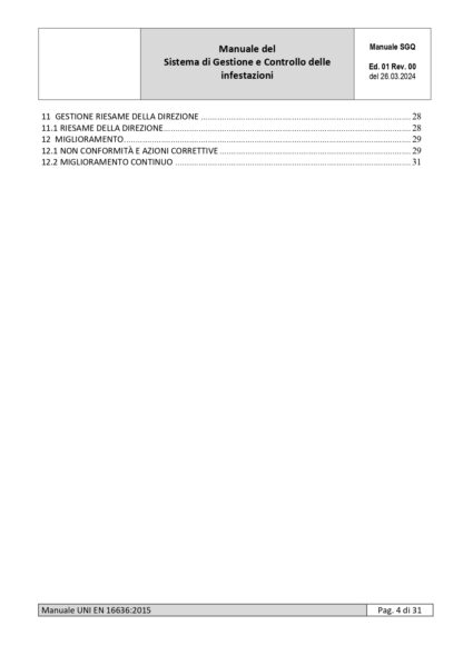 Kit Documentale Sistema di Gestione UNI EN 16636 - immagine 5