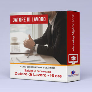 Corso E-learning Formazione Datore Di Lavoro 16 ore