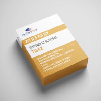 Kit Documentale n°5 POLICY TISAX Protezione del Prototipo