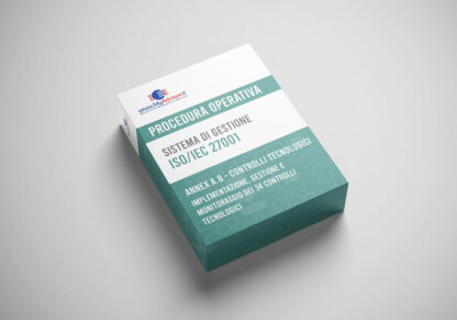 Kit Documentale PROCEDURA OPERATIVA ISO/IEC 27001 - Annex A.8 Controlli Tecnologici