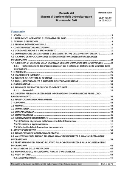 Kit Documentale Sistema di Gestione UNI/PdR 174 - immagine 4