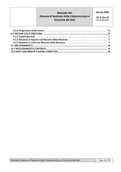 Kit Documentale Sistema di Gestione UNI/PdR 174 - immagine 5