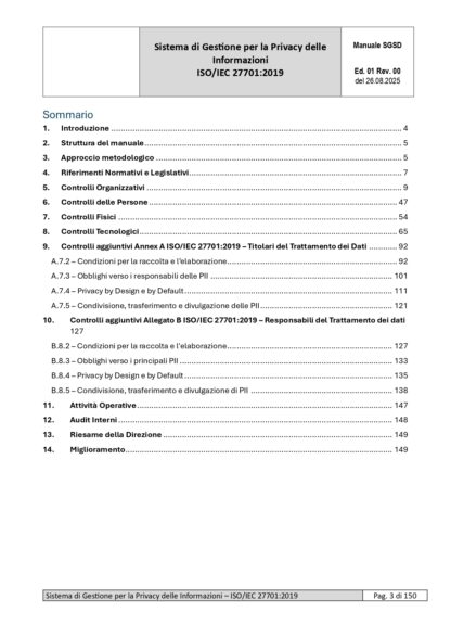 Kit Documentale Sistema di Gestione ISO/IEC 27701 - immagine 4