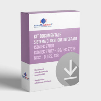 Kit Documentale Sistema di Gestione Integrato ISO/IEC 27001 - ISO/IEC 27017 - ISO/IEC 27018 - NIS2 - D.Lgs. 138/2024