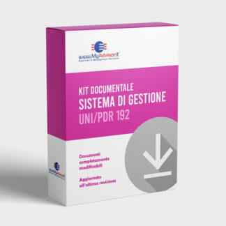 Kit Documentale Sistema di Gestione UNI/PdR 192