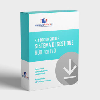 Kit Documentale Sistema di Gestione Research Use Only (RUO) PER IVD
