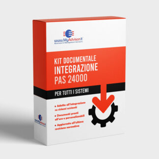 Kit Documentale INTEGRAZIONE PAS 24000 - Per tutti i sistemi