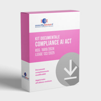 Kit Documentale Compliance AI Act – Reg. (UE) 2024/1689 e Legge 132/2025