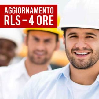 Corso Aggiornamento RLS aziende da 15 a 50 lavoratori - 4 ore
